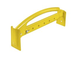 Kraft Tool BC380 16" Heavy-Duty Adjustable Brick Tongs - Yellow