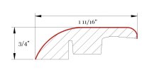 Dynamic Plank 12mm Laminate Reducer - Sand Maple 35727