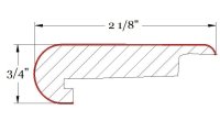 Dynamic Plank 12mm Laminate Stair Nose - Canyon Oak 44333
