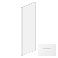 White Shaker 96" x 24" Refrigerator End Panel - WS-REP9624