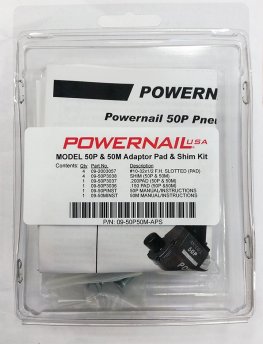 Powernail 09-50P50MAPS 50P/50M Adapter Pads and Shims