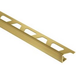 Schluter Schiene M110 7/16" Solid Brass Edge Trim