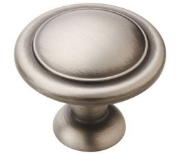 Allison Value 1-1/4" Reflections Knob - Antique Silver