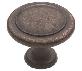 Allison Value 1-1/4" Reflections Knob - Rustic Bronze