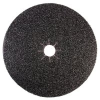 Installers Choice 16" x 2" Hole Silicon Carbide Cloth Floor Sanding Disc - 12 Grit