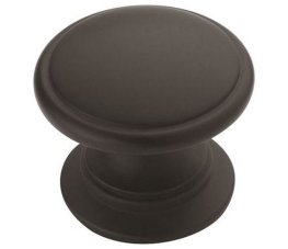 Allison Value 1-1/4" Knob - Flat Black