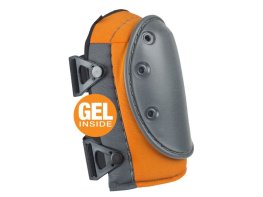 ALTA 56203.50 AltaGUARD Hard cap Industrial Knee Pads w/ Gel Insert - AltaLOK Orange & Gray
