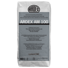 Ardex AM 100 Rapid-Set Pre-Tile Ramping and Smoothing Mortar - 40 Lb. Bag