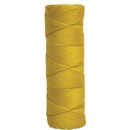 Kraft Tool BC350 Yellow Twisted Mason's Line - 350' Tube