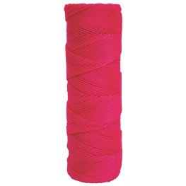 Kraft Tool BC358 Fluorescent Pink Twisted Nylon Line - 350' Tube