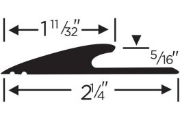 Burke 700 Imperial Reducer - 5/16”