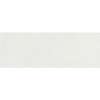 Fabric 3" x 13" Glazed Ceramic Floor Bullnose-Ivory