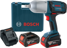Bosch HTH181-01 18 V High Torque Impact Wrench w/Pin Detent and Carrying Case