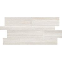 Marazzi Lounge14 12" x 24" Color Body Porcelain Stoneware Decorative Accent Random Strip - Spritzer ULJM (White)