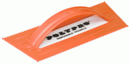 Polypro PT-187 3/16" Orange Plastic Trowel