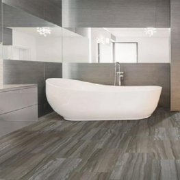 SFI Brasilica 12 x 24 Glazed Porcelain Tile - Smokey Grey