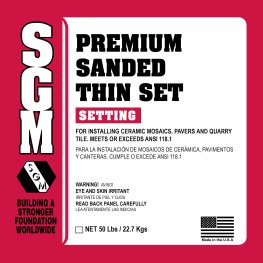 SGM 712 Dry-Set Portland Cement Mortar Gray - 50 Lbs.