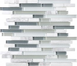 Stone Glass Linear Blend Mosaic-Iceland