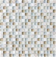 Stone Glass 5/8" x 5/8" Mosaic-Spa