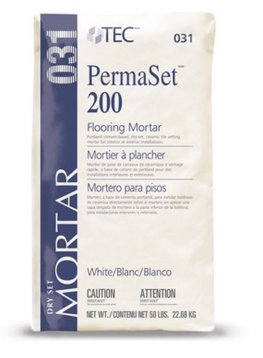 TEC 031 PermaSet 200 Flooring Mortar White - 50 Lb. Bag