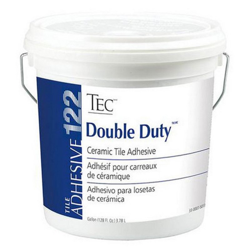 TEC 122 Double Duty Premium Ceramic Tile Adhesive - 1 Gal. Pail - Click Image to Close