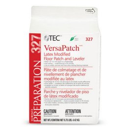 TEC 327 VersaPatch Latex Modified Floor Patch and Leveler - 9.75 Lb. Purepak