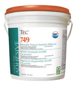 TEC 749 Releasable Pressure Sensitive Adhesive - 4 Gal. Pail