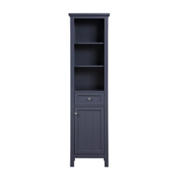 Cunningham Harbor Blue 19" x 15" x 70" Linen Cabinet - FLVCUNLINENHB