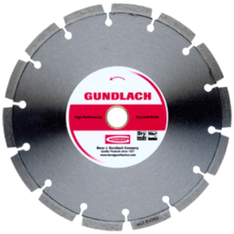 Gundlach 4-SRP 4\" Segmented Rim Premium Blade