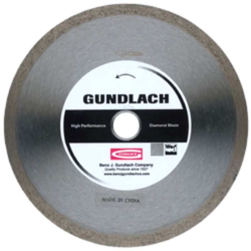 Gundlach 8-CRS 8\" Continuous Rim Standard Blade