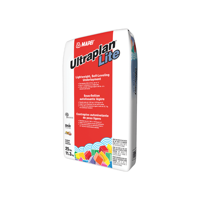 Mapei Ultraplan Lite Lightweight Self-Leveling Underlayment - 25 Lb. Bag - Click Image to Close