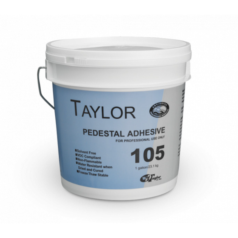 Taylor 105 Pedestal Adhesive - 1 Gal. Pail