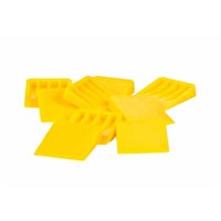Barwalt 1118 Yellow "Super" Wedges - 25 Per Bag