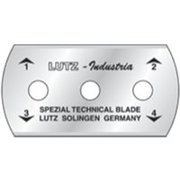 Gundlach 295-C Uni-Cutter 3-Hole Razor Blades - 100 Per Box