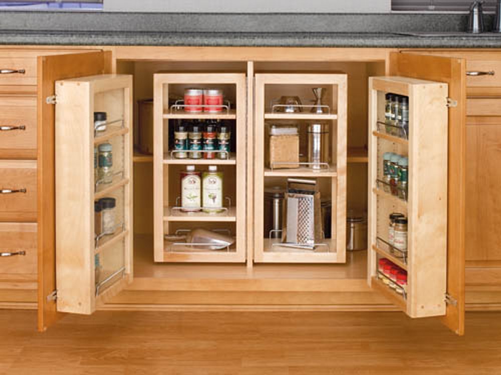 Rev-A-Shelf 25" Single Pantry Swing Out w/Hardware - Natural