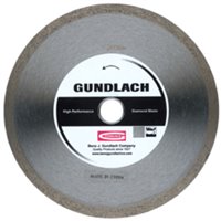 Gundlach 8-CRS 8" Continuous Rim Standard Blade