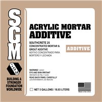 SGM SC25 Acrylic Mortar Additive - 5 Gal.