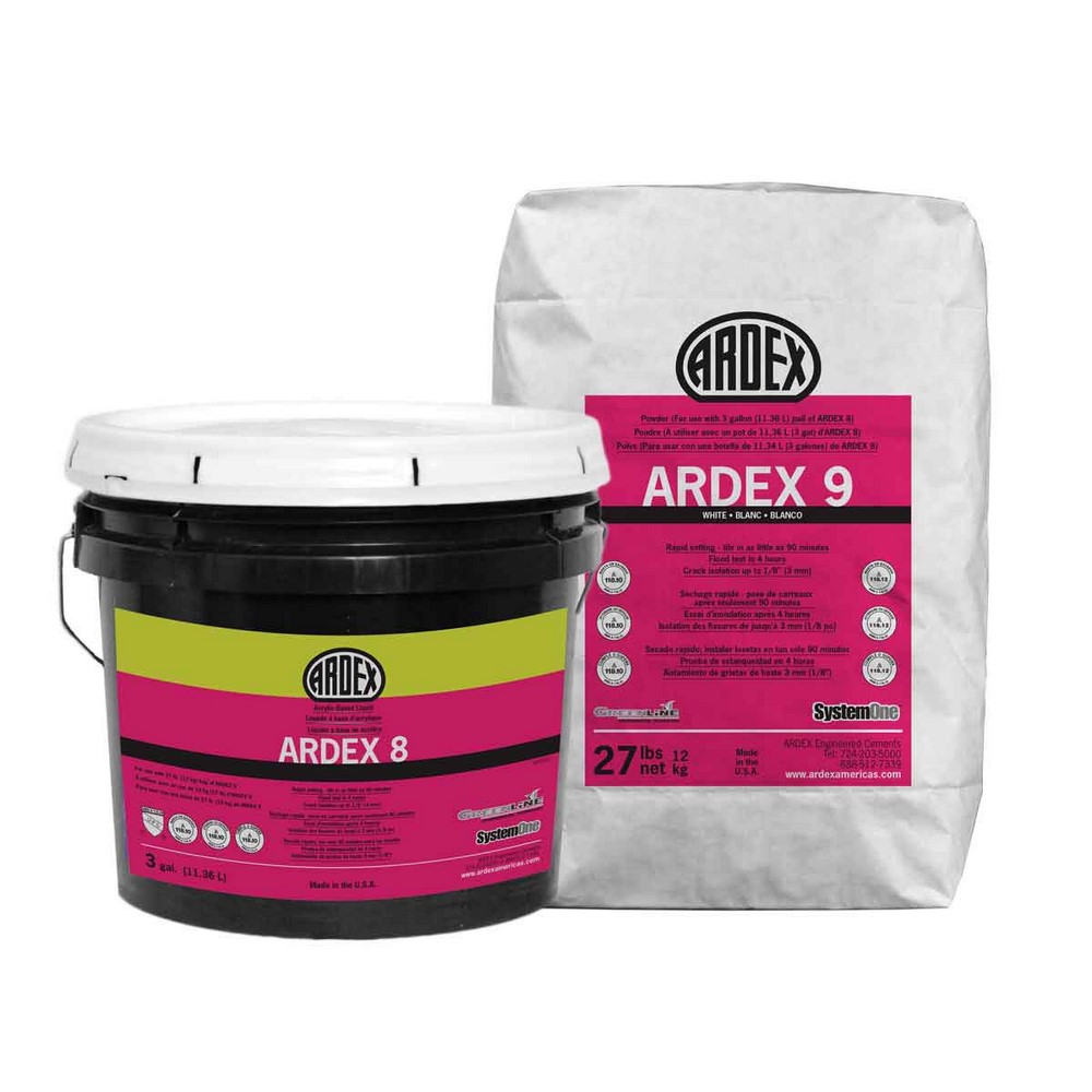 Ardex 8+9 Rapid Waterproofing and Crack Isolation Compound - 27 Lb. Commercial