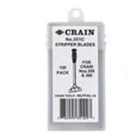 Crain 351C 4" Floor Stripper Blades - 100 Pack