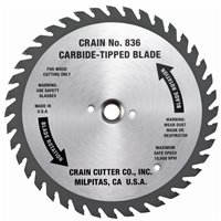 Crain 836 Carbide-Tipped Steel Blade