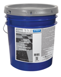 Stauf CTS-837 Ultra Premium Clear Thin Spread VCT Adhesive - 1 Gal.