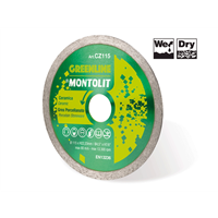 Montolit CZ125 5" Green Line Basic Blade