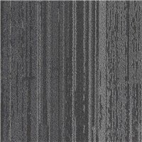 Next Floor Context & Highlight 19.7" x 39.4" Solution Dyed Nylon Modular Commercial Carpet Tile - Dusk 706 002