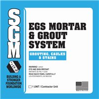 SGM EGS Mortar & Grout System - 1 Industrial Unit