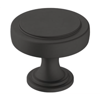 Amerock Exceed 1-1/2in(38mm) Diameter Knob - Matte Black