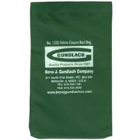 Gundlach 133G Nail Bag w/ Velcro Closure - Green