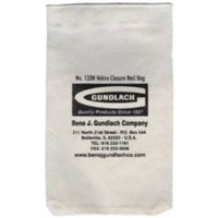 Gundlach 133N Nail Bag w/ Velcro Closure - Natural