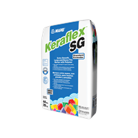 Mapei Keraflex SG Standard Extra Smooth Large-and-Heavy-Tile Mortar w/ Polymer Gray - 44 Lb. Bag