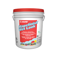 Mapei Mapefinish Wet Look Premium High-Gloss Water-Based Acrylic Sealer - 5 Gal. Pail