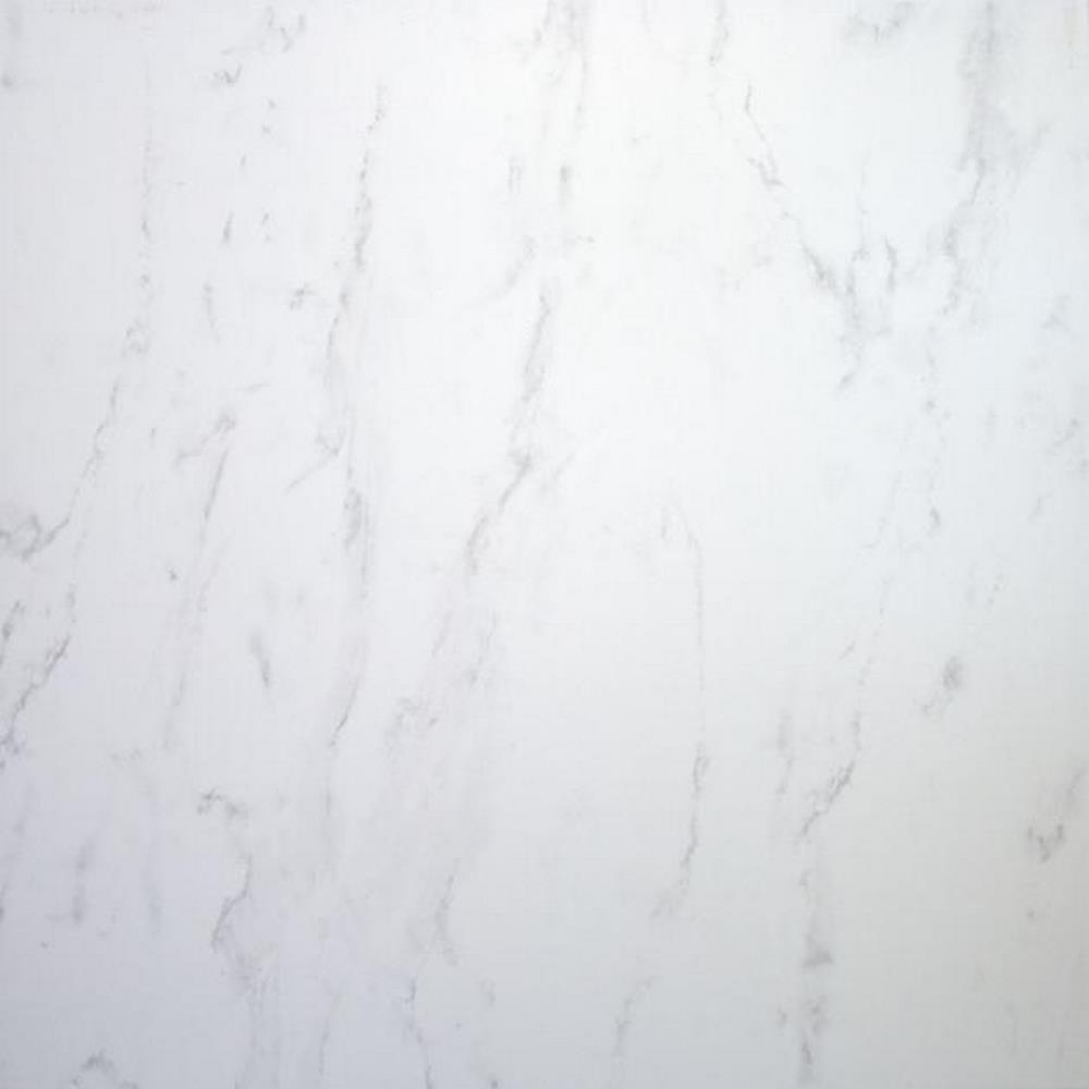 Marmoreal 3.75" x 13" Glazed Ceramic Wall Bullnose-White